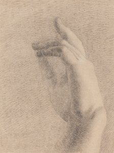 Studio di una mano [recto] da Benjamin Robert Haydon
