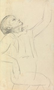 Studio di un uomo seduto