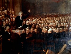 La convenzione della Società Anti-Schiavitù da Benjamin Robert Haydon