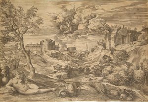 Medoro e Angelica da Benjamin Thomas Pouncy