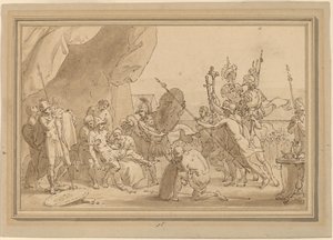 Morte di un Generale da Benjamin West
