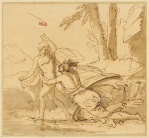 Giuseppe e la moglie di Patiphar da Benjamin West