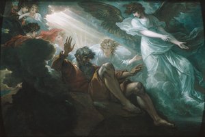 Mosè mostra la Terra Promessa