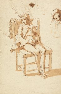 Paggio addormentato