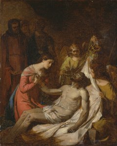 Studio della lamentazione sul Cristo morto