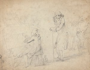 Il conoscitore da Benjamin West