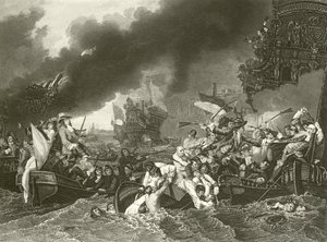 La battaglia di La Hogue