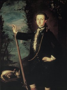 Thomas Mifflin (1744-1800), c.1757-59 (olio su tela) da Benjamin West