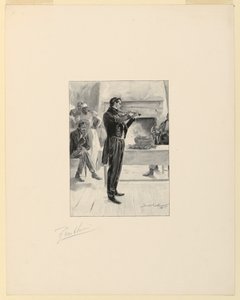 Violinista a una festa di punch