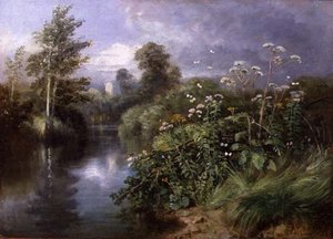Le rive del fiume da Benjamin Williams Leader