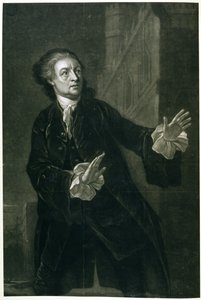 David Garrick (1717-79) come Amleto