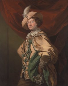 Henry Woodward come Petruchio in Catherine e Petruchio, una versione di Garrick de 