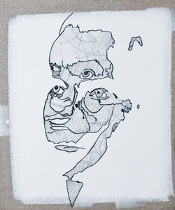 50 Grandi scrittori della storia: Federico Garcia Lorca, 2015 (olio e acrilico su tela)