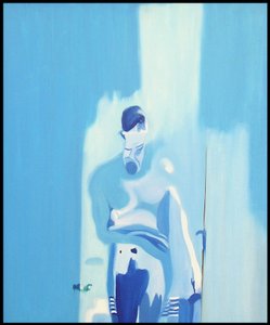 Homme idéal en contrejour surxposé, 2000 (olio su tela) da Benoit Erwann Boucherot