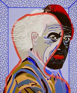 La nave dei folli : Marcel, 2020 (olio su tela)