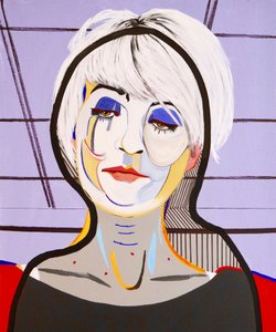 La nave dei folli : Sarah Lou, 2020 (olio su tela) da Benoit Erwann Boucherot