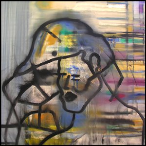 Surautoportrait 1, 2003 (olio su tela)