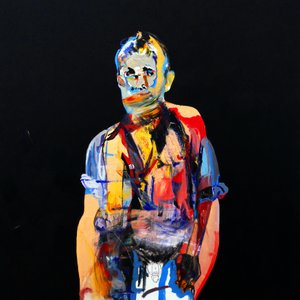 Surportrait : Jean Genet, 2017 (olio su tela)