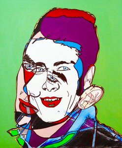 Surportrait : Jimmy Dean, 2005 (olio su tela)