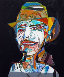 Surportrait : Marcos Alejandro Rosas Jassan, 2014 (olio su tela)