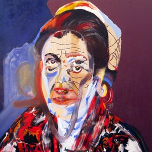 Surportrait : Simone Veil, 2020 (olio su tela)