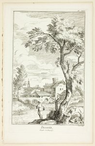 Design: Studio del Paesaggio, da Encyclopédie da Benoit Louis Prevost
