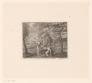 Offerta a Pan e la metamorfosi di Siringa da Benoît Audran (I)