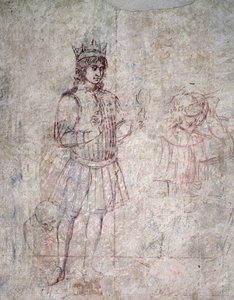 Adorazione dei Magi (dettaglio di sinopia)
