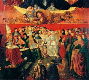 Filosofo arabo Averroè (dettaglio) da Benozzo di Lese di Sandro Gozzoli