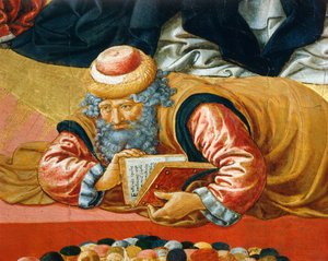 Filosofo arabo Averroè (dettaglio) da Benozzo di Lese di Sandro Gozzoli