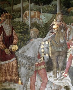 Il viaggio dei Magi (dettaglio)