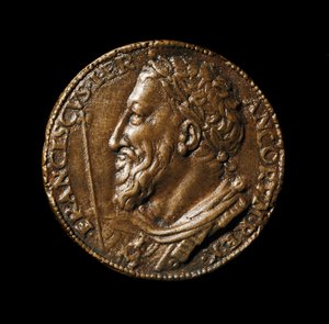 Medaglione in bronzo con l