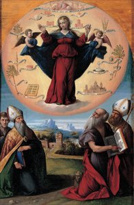 La Madonna in gloria e i Santi ossi d
