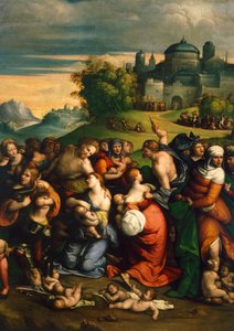 Strage degli innocenti da Benvenuto Tisi da Garofalo