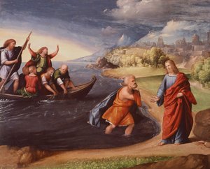 Pesca miracolosa da Benvenuto Tisi da Garofalo