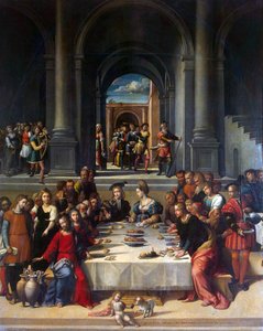 Le nozze di Cana da Benvenuto Tisi da Garofalo