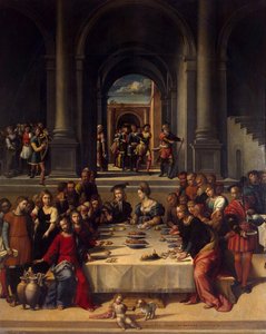 Le Nozze di Cana da Benvenuto Tisi da Garofalo