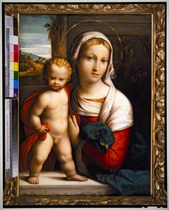 Vergine e Bambino da Benvenuto Tisi da Garofalo