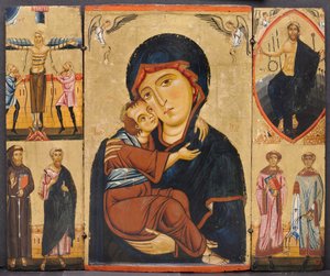 Vergine e Bambino con Santi da Berlinghiero