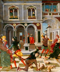 La strage degli innocenti, metà-fine XV secolo (tempera su tavola)