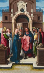 Il matrimonio della Vergine da Bernaert van Orley