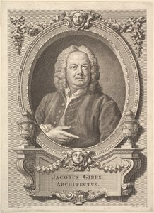 Jacobus Gibbs, architetto da Bernard Baron
