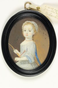 Un bambino nato nel 1714, c.1716 da Bernard III Lens