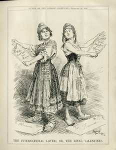 Illustrazione di Bernard Partridge in Punch da Bernard John Partridge
