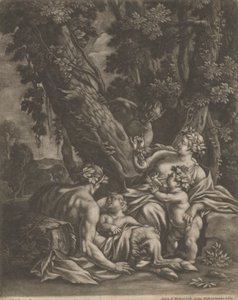 Una famiglia di satiri da Bernard Lens