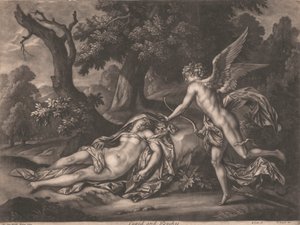 Cupido e Psiche da Bernard Lens