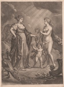 Giunone, Venere e Cupido da Bernard Lens