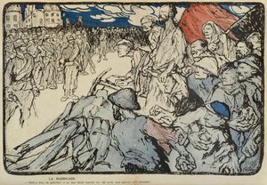 La barricata, illustrazione da 