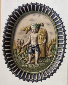 Mietitori - Tavola di Bernard Palissy