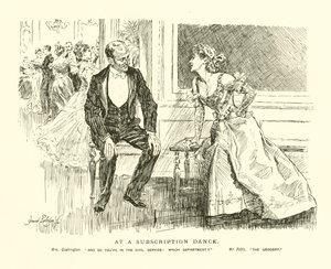 A una danza in abbonamento da Bernard Partridge